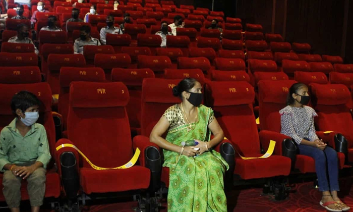  Theaters Open In Telugu States , Theaters Re Open, Covid Effect, Telangana Govt,-TeluguStop.com