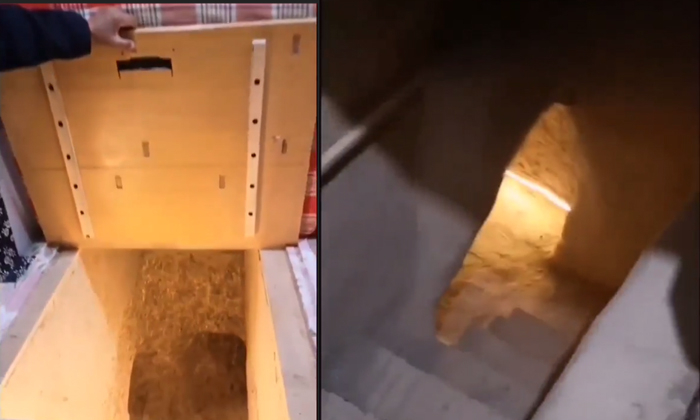  Viral Video Man Digged Tunnel Under The Bed,  Man, Digged, Hidden, Tunnel, Bed,-TeluguStop.com