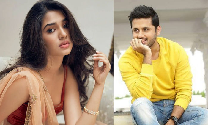  Nitin Romance With Krithi Shetty Not With Pooja Hegde,pooja Hegde,krithi Shetty,-TeluguStop.com