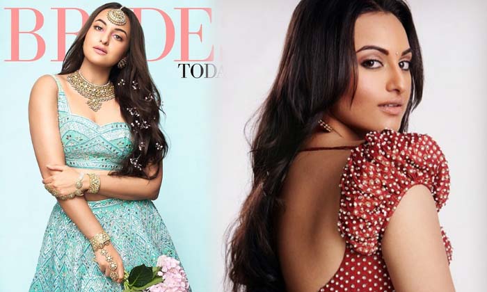 Sonakshi Sinha Glamorous Images For Brides Today In Magazine Cover Page-telugu Actress Photos Sonakshi Sinha Glamorous I High Resolution Photo