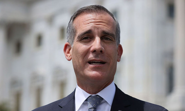 Telugu Eric Garcetti, Intelligence, Jobiden, Kenneth Juster, Navy Reserve-Telugu