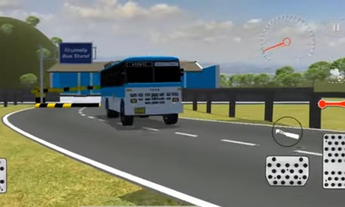  Viral: Bus Travel Game On Tirumala Hill Which Stands As An Address To Conflicts-TeluguStop.com