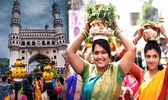  Bonalu , Telangana, Ujjain Mahakali Temple, Hyderabad,golkonda,patahabasthi Shal-TeluguStop.com