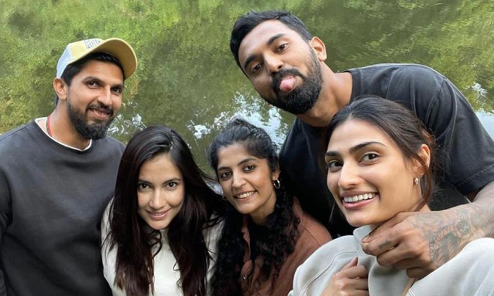  Viral Pick Kl Rahul Reveals The Real Story Behind Ishant Sharmas Wifes Blow, Ath-TeluguStop.com