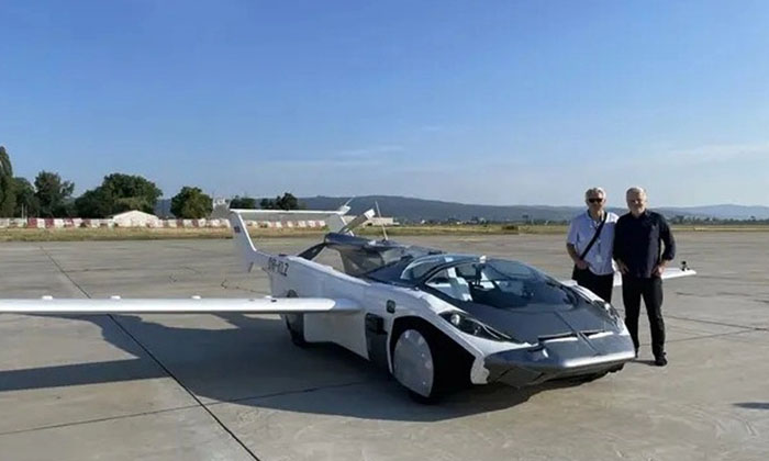  Flying Car Takes Successful Inter-city Test Run, Stefan Klein, Klein Vision, Fly-TeluguStop.com