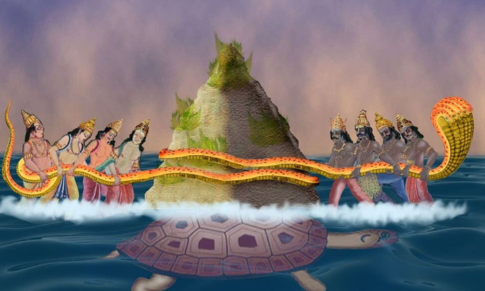 Telugu Ganesha, Ganesha Stole, Hindu, Sagara Madhnam, Worship-Telugu Bhakthi