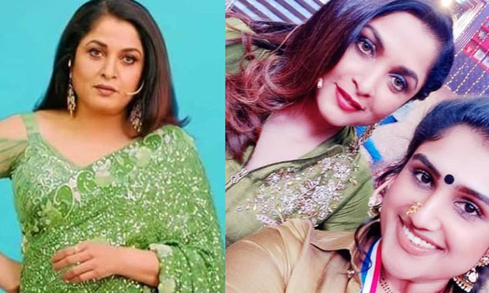  Actress Ramya Krishna Reaction About Vanitha Vijay Kumar Sensational Comments ,-TeluguStop.com