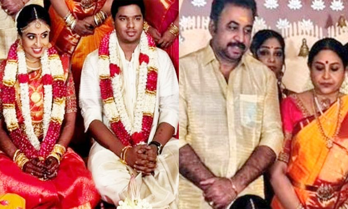  Tamilnadu Cm Mk Stalin Attends Heroine Sharanya Elder Daughter Priyadarshi Weddi-TeluguStop.com