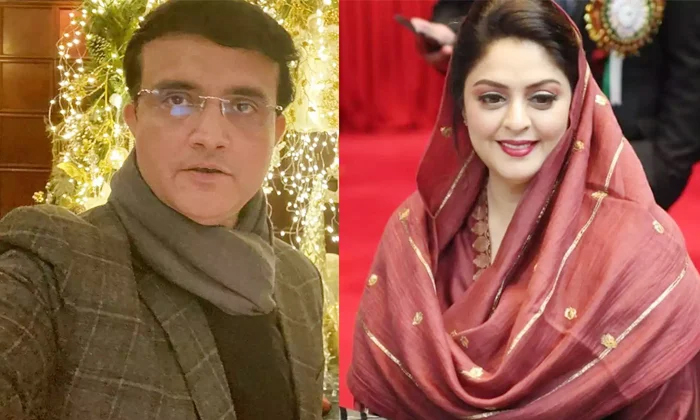 Telugu Bcci Presidet, Nagma, India, Nagmasaurav, Nagmamarried, Sourav Ganguly-Te