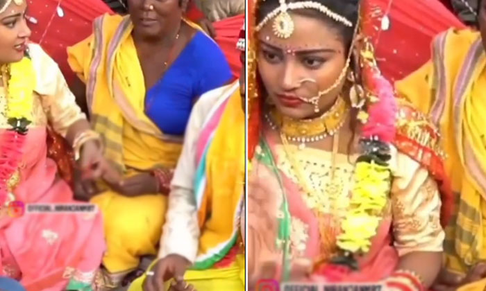  Bride Beats Groom At Wedding Mandap, Bride Beats Groom, Angry Bride Beats Groom,-TeluguStop.com