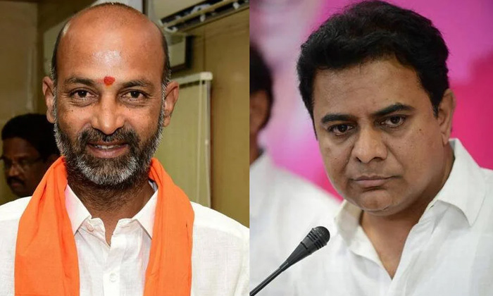  Ktr Made Serious Comments On Bandi Sanjay Ktr, Bandi Sanjay, Modi,latest News-TeluguStop.com