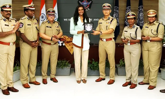  Sindhu Victory Inspires Youth  Dgp Gautam Sawang ,  Dgp Gautam Sawang,  Pv Sindh-TeluguStop.com