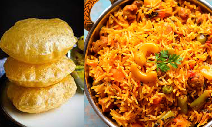 Telugu Biryani, Lovers, Hasthina, Poori, Poori Biryani, Veg Biryani, Latest-Late