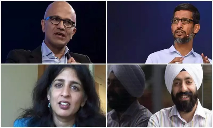  Top 16 Indian Origin Executives Ruling Tech Industry Globally, Google Ceo Sundar-TeluguStop.com