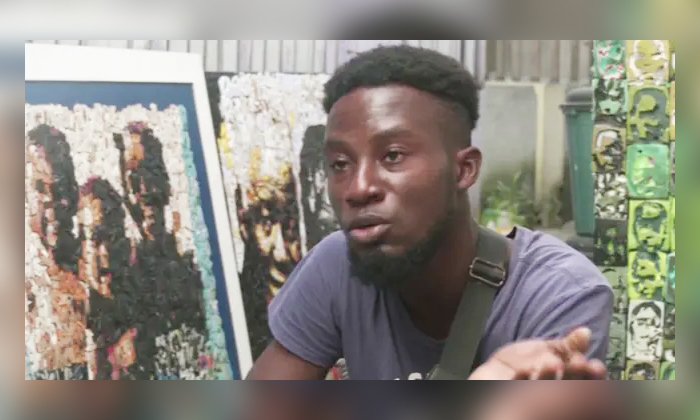  Ivory Coast Artist Koume Earning Thousands Of Dollars Creating Arts With Useless-TeluguStop.com