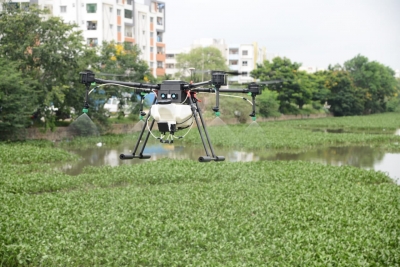  Telangana To Use Drones For Afforestation-TeluguStop.com