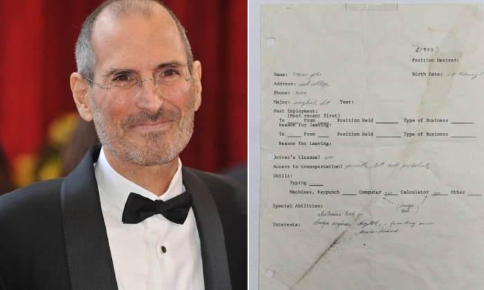  Steven Jobs Who Was Sold At Auction For A Huge Price Applied, Steve Job Notifica-TeluguStop.com