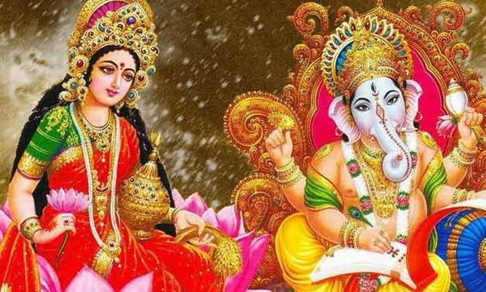  Why Goddess Lakshmi And Ganesha Are Worshipped Together,  Lakshmi, Lord Ganesh,-TeluguStop.com