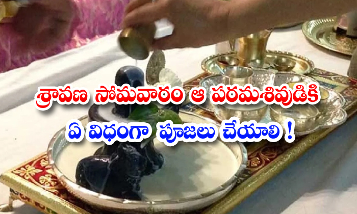  How To Worship Lord Shiva On Shravan Monday-TeluguStop.com