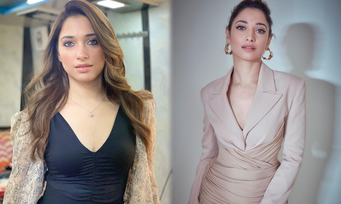 Actress Tamannaah Bhatia Ups Her Fashion Quotient In This Pictures  - Tamannaah Spicy Tamannaahvow Watchstylish High Resolution Photo
