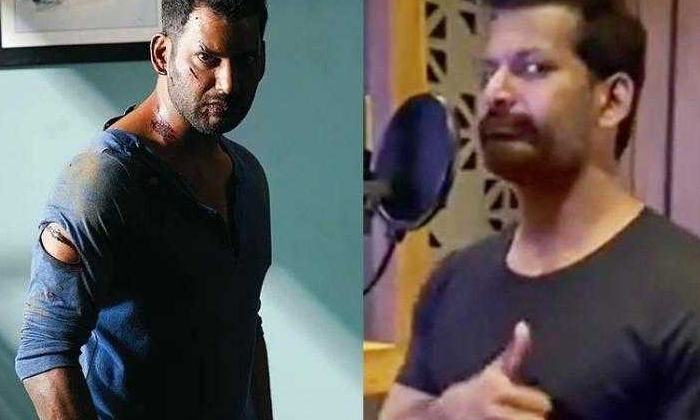  Action Hero Vishal ‘enimi’ Dubbing Begins , Anand Shankar, Vishal, Mini Stud-TeluguStop.com