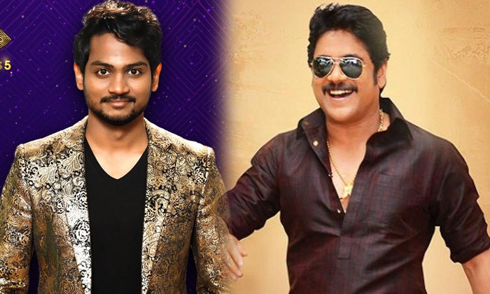  Biggboss 5 Nagarjuna Boosting To Shanmukh , Biggboss 5, Nagarjuna, Shanmukh, Big-TeluguStop.com