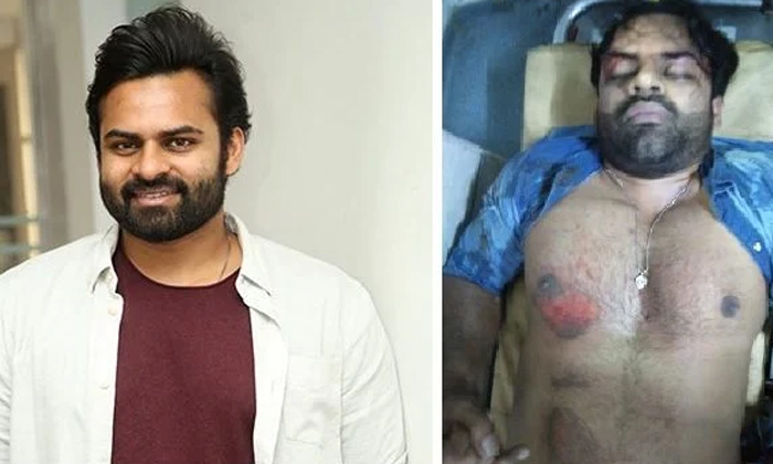  Hero Sai Dharam Tej Met With Major Accident , Cable Bridge, Sai Dharam Tej-TeluguStop.com