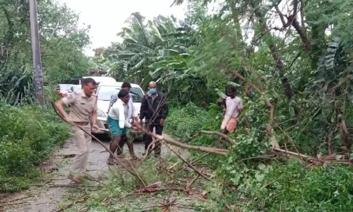  Cyclone Gulab: 26,000 Evacuated, 1358 Shifted To Relief Centers In Srikakulam-TeluguStop.com