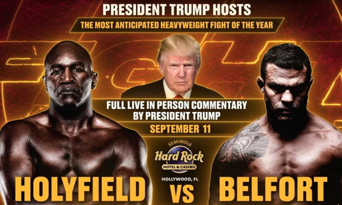 Former Us President Donald Trump To Serve As Boxing Commentator , Trump, America-TeluguStop.com