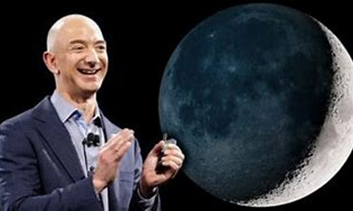 Telugu Blue Argin, Jeff Bezos, Moon Lander, Nasa-Latest News - Telugu