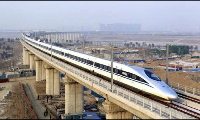  Mumbai-hyderabad Bullet Train Project Picks Up Pace-TeluguStop.com