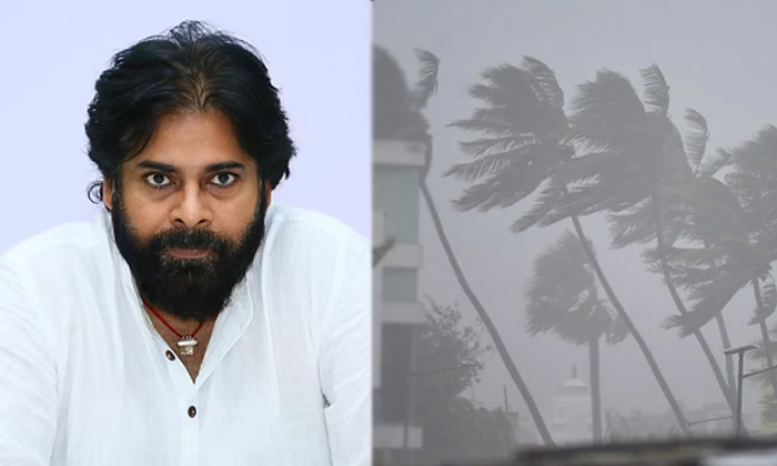  Support With A Humanitarian Perspective Pawan Kalyan Over Gulab Cyclone Lost Far-TeluguStop.com