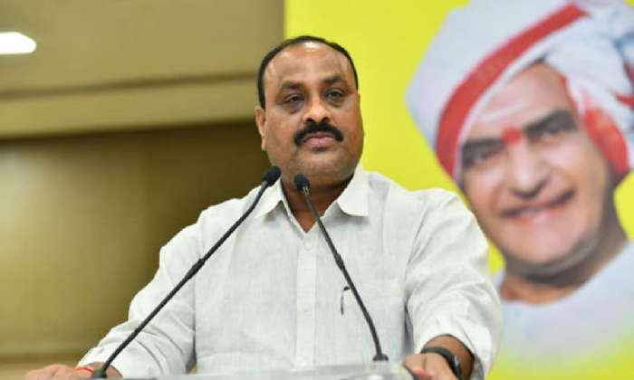  Tdp Leader Atchannaidu Condemns Attack On Tdp Leader’s House In Guntur-TeluguStop.com
