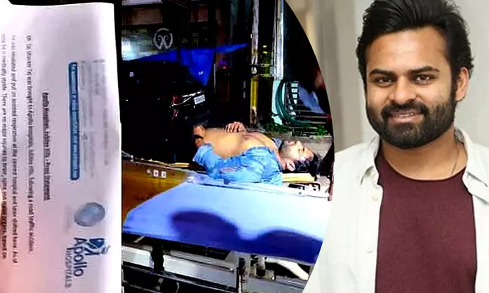  Sayidharam Tej Recovering Stable Health, Sai Dharam Tej, Chiranjeevi, Talasani S-TeluguStop.com