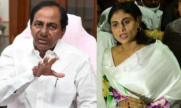  Sharmila Troubled On Telangana Politics Ys Sharmila, Telangana, Trs, Kcr, Hujura-TeluguStop.com