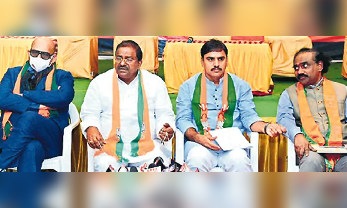 Telugu Ap Bjp, Jagan, Omu Veerraju, Tg Venkatesh, Vishnuvardhan-Political