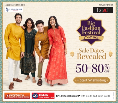  Biggest Edition Of Myntra’s Big Fashion Festival From October 3-10-TeluguStop.com