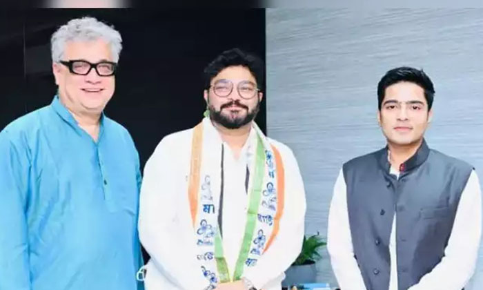  Babul Supriyo Joins In Tmc Babul Supriyo, Tmc, Bjp ,  Babul Supriyo , Bengal Pot-TeluguStop.com