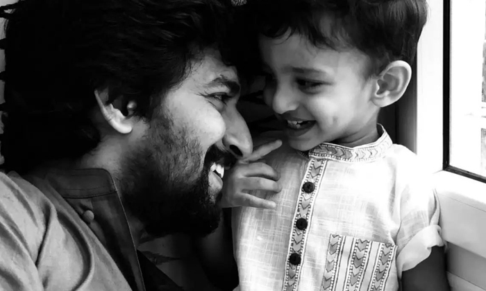  Young Hero Nani Comments About His Son Junnu Behavior , Comments About Son, Int-TeluguStop.com