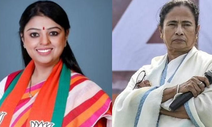  Mamata Filed The Nomination, Maamtha Banarjee ,  Bengal Cm , Election Commission-TeluguStop.com