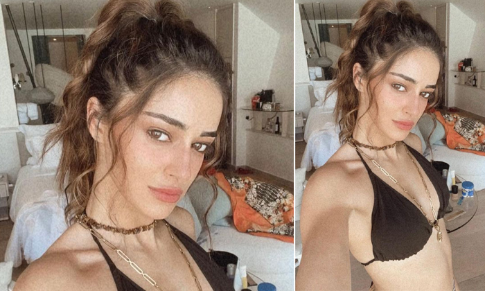  Liger Movie Fame Ananya Pandey Sizzling In Bikini, Liger Movie Fame, Ananya Pand-TeluguStop.com