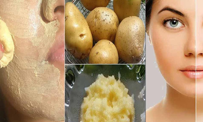  How To Get Instant Skin Whitening With Potato! Instant Skin Whitening With Potat-TeluguStop.com