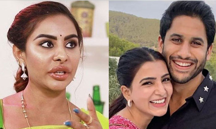  Sri Reddy Hot Comments On Samantha And Naga Chaitanya Breakup Samantha, Naga Cha-TeluguStop.com