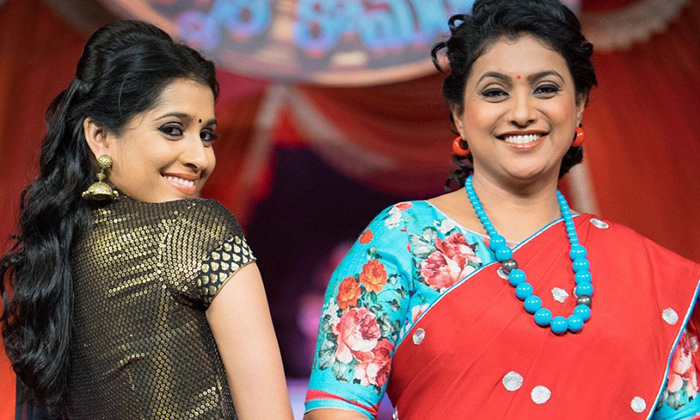  Telugu Veteran Heroine Roja About Young Anchor Rashmi Gautam, Telugu Veteran H-TeluguStop.com