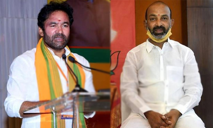 Telugu Bandi Sanjay, Congress, Farmers, Hujurabad, Narendra Modi, Raghunandan Ra