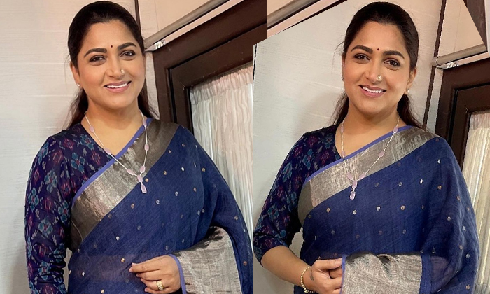  Veteran Actress Kushboo Weight Loss For Movie Offers, Telugu Veteran Actress, Ku-TeluguStop.com