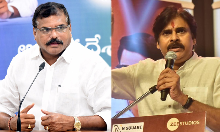  Ycp Ministers Sensational Comments  Actor Pawan Kalyan Details, Interesting Comm-TeluguStop.com