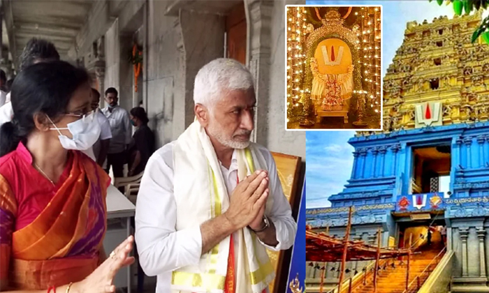  Ycp Mp Vijayasai Reddy Says To Protect Simhadri Appanna Temple Lands, Ycp Mp Vij-TeluguStop.com