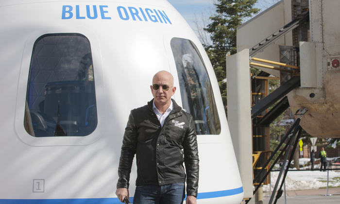 Jeff Bezos' Blue Origin Unveils Plans For Business Park In Space, Business Park-TeluguStop.com