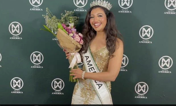  Shree Saini Becomes First Indian American To Be Crowned Miss World America ,  Mi-TeluguStop.com
